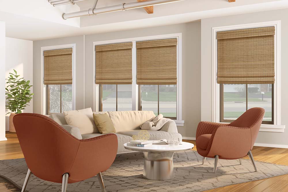 Woven Wood Shades & Woven Wood Blinds